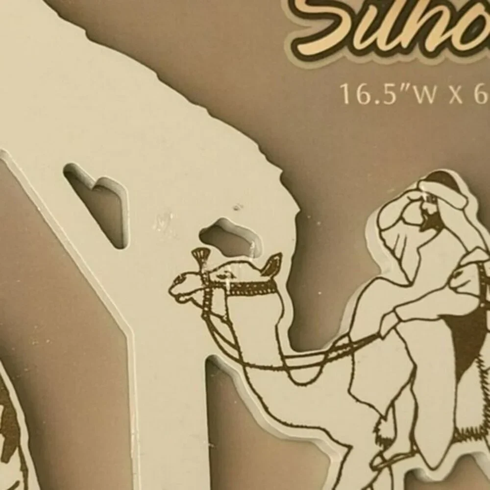 P Graham Dunn Nativity Silhouette Christmas Decor Jesus Mother Mary Wiseman  USA